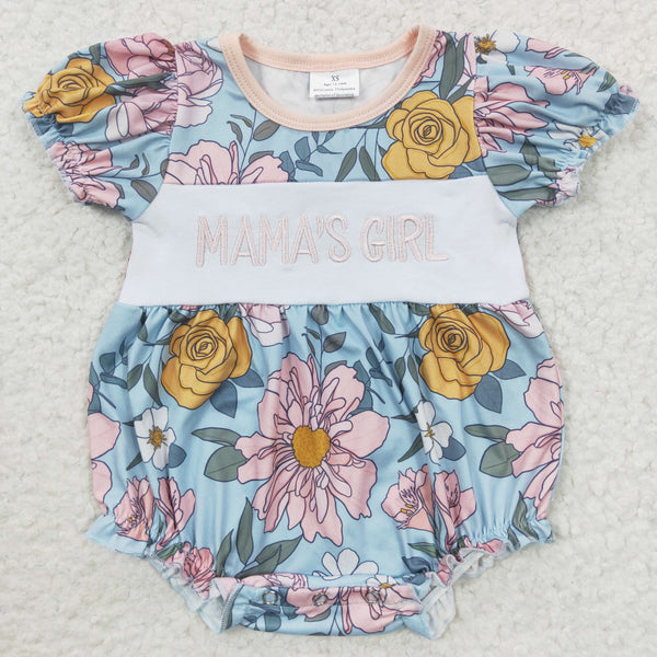baby girl clothes mama's girl mother's day floral matching clothes