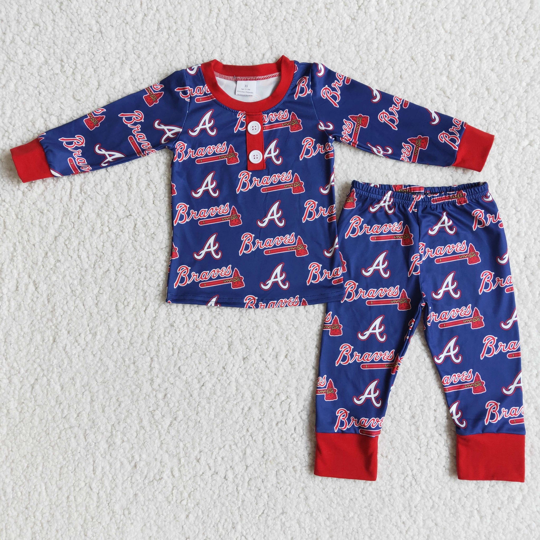 6 A29-19 state A sleepwear pajamas for kids toddler boy outfits