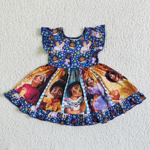 GSD0065 kids clothing  cartoon summer twirl dress-promotion 2024.1.6