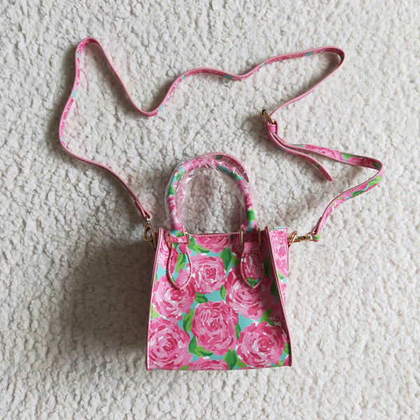 BA0024 floral rose bag