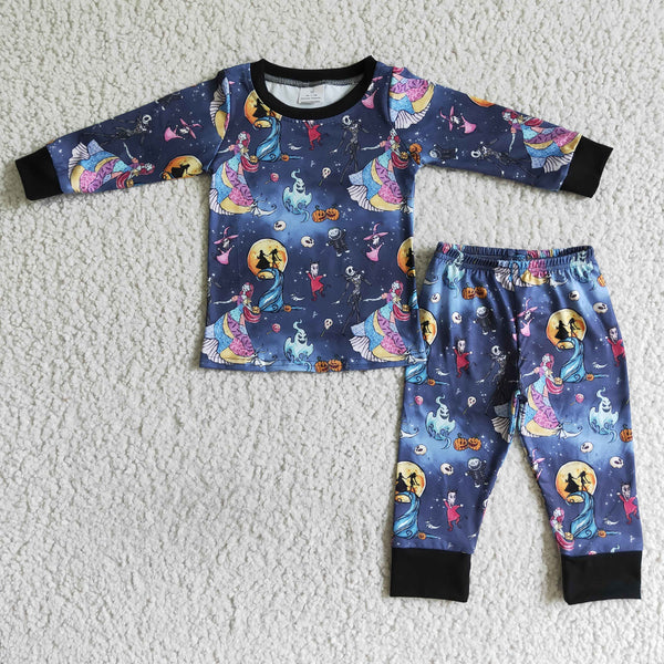 BLP0020 boy halloween set pajamas
