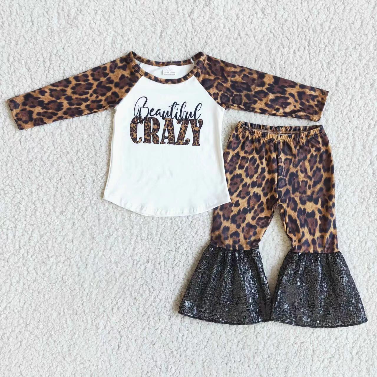 6 B2-14 toddler girl clothes crazy leopard outfits girl winter outfit-promotion 2023.12.16
