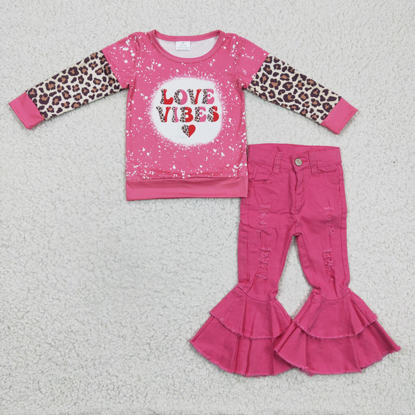 GLP0412 baby girl clothes valentines day outfits