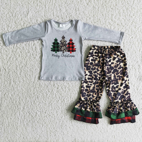 6 C6-38 baby girl clothes tree christmas set